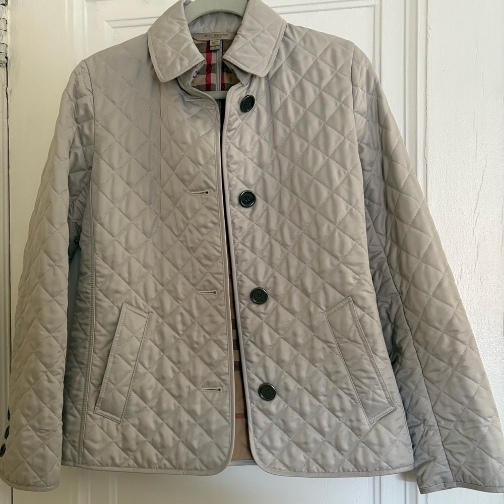 BURBERRY BRIT Quilted Jacket in beige